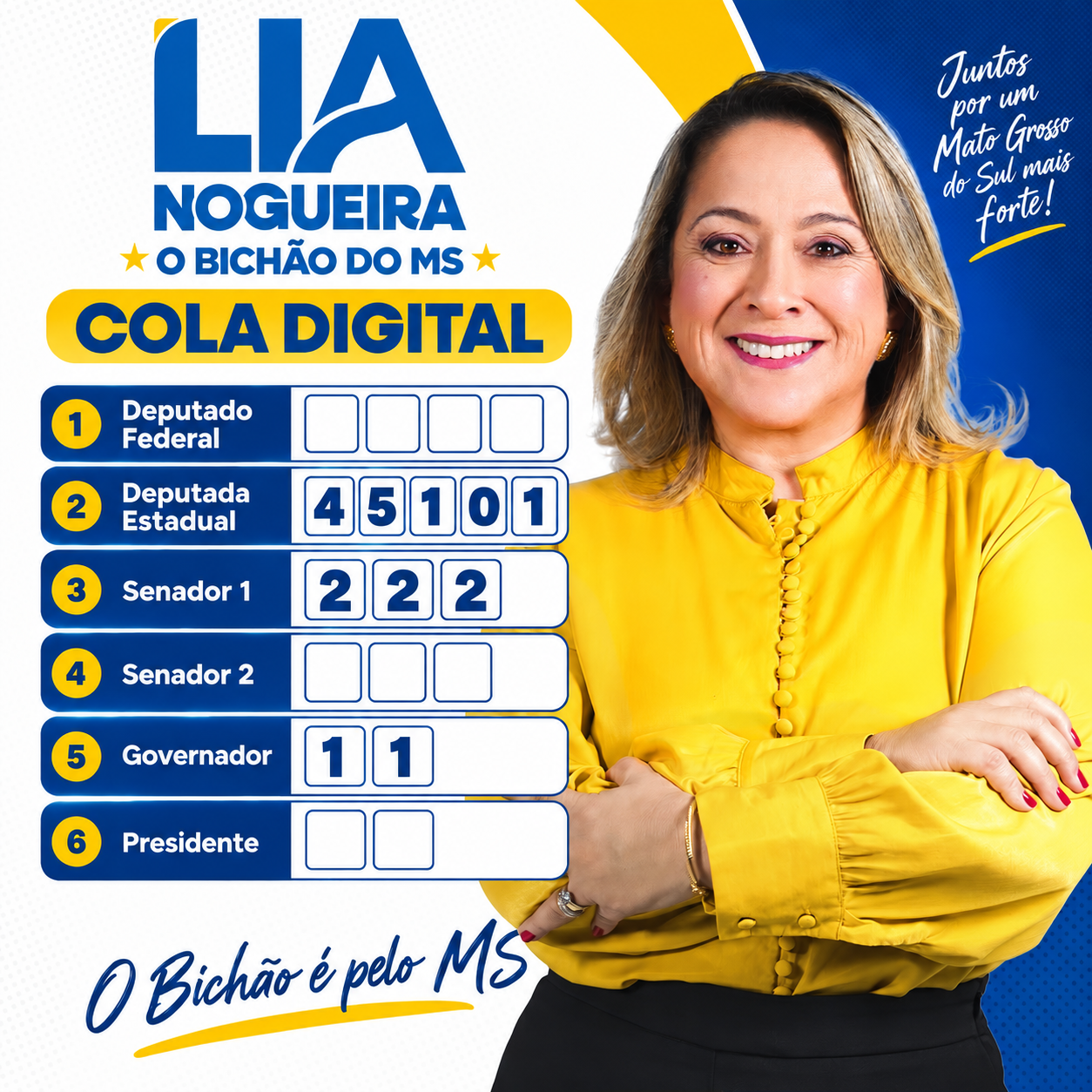 Prévia da cola digital